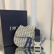M Limited Model Dior Kasuri Saddle From Japan 4