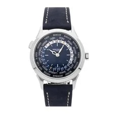 Patek Philippe — Patek Philippe Complications World Time Platinum Auto 38mm Strap 5230P-001 — Watch — resale