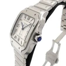 Cartier Santos WSSA0009 37.0mm Stainless Steel Silver #UW3535 2
