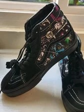 Vans Disney Villains Shoes Size 4 Woman 5.5 Free Home 3