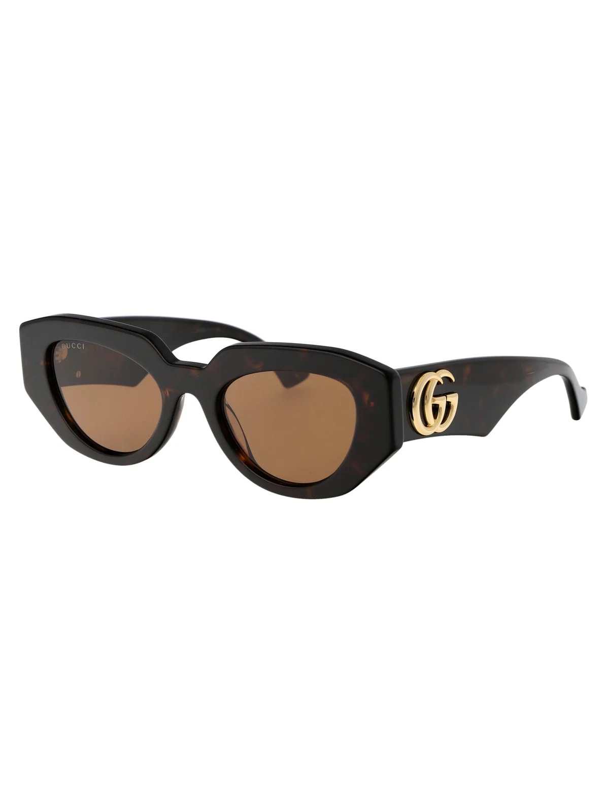Gucci Gg1421s Acetate Cat-Eye Sunglasses — Tortoiseshell 2
