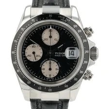 Tudor Chronograph Date Black Dial Stainless Steel 40mm Auto 79260P 2
