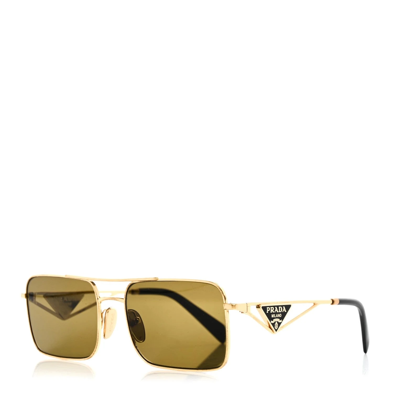Prada — Metal Symbole Triangle Logo Sunglasses SPR A52 — Accessory — resale