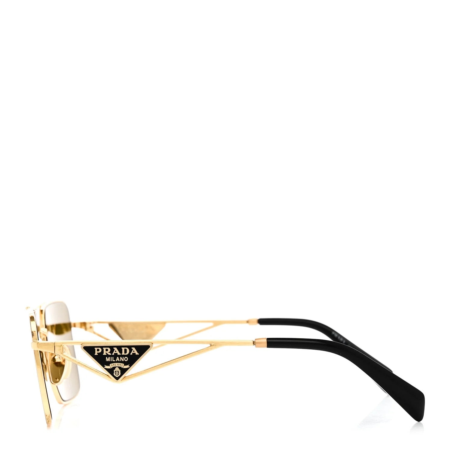 Metal Symbole Triangle Logo Sunglasses SPR A52 3