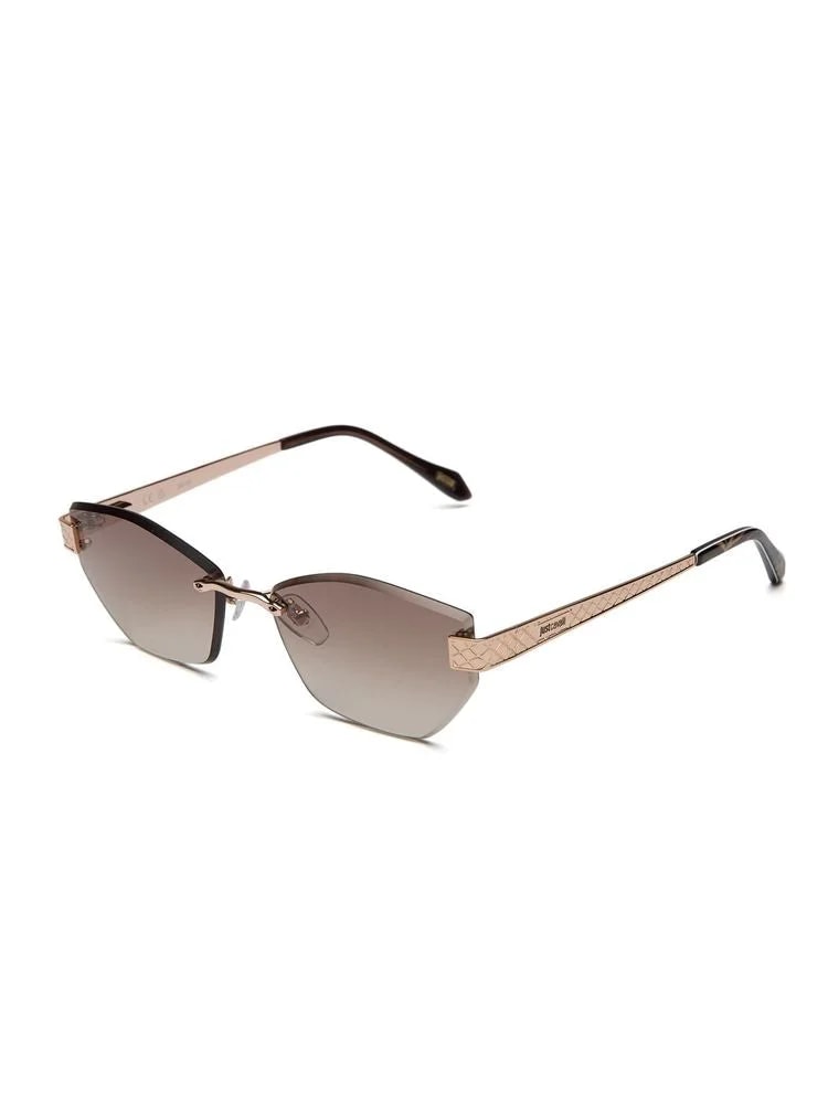 Just Cavalli Sjc202 Metal Hexagonal Frame Sunglasses — 3