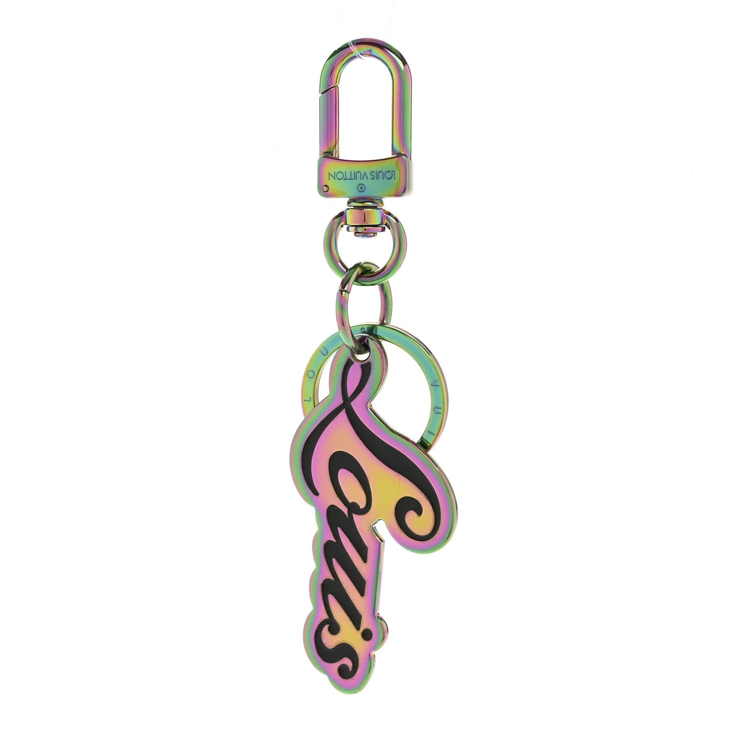 Louis Vuitton — Metallic Porte Cles Louis Bag Charm Key Holder — Accessory — resale