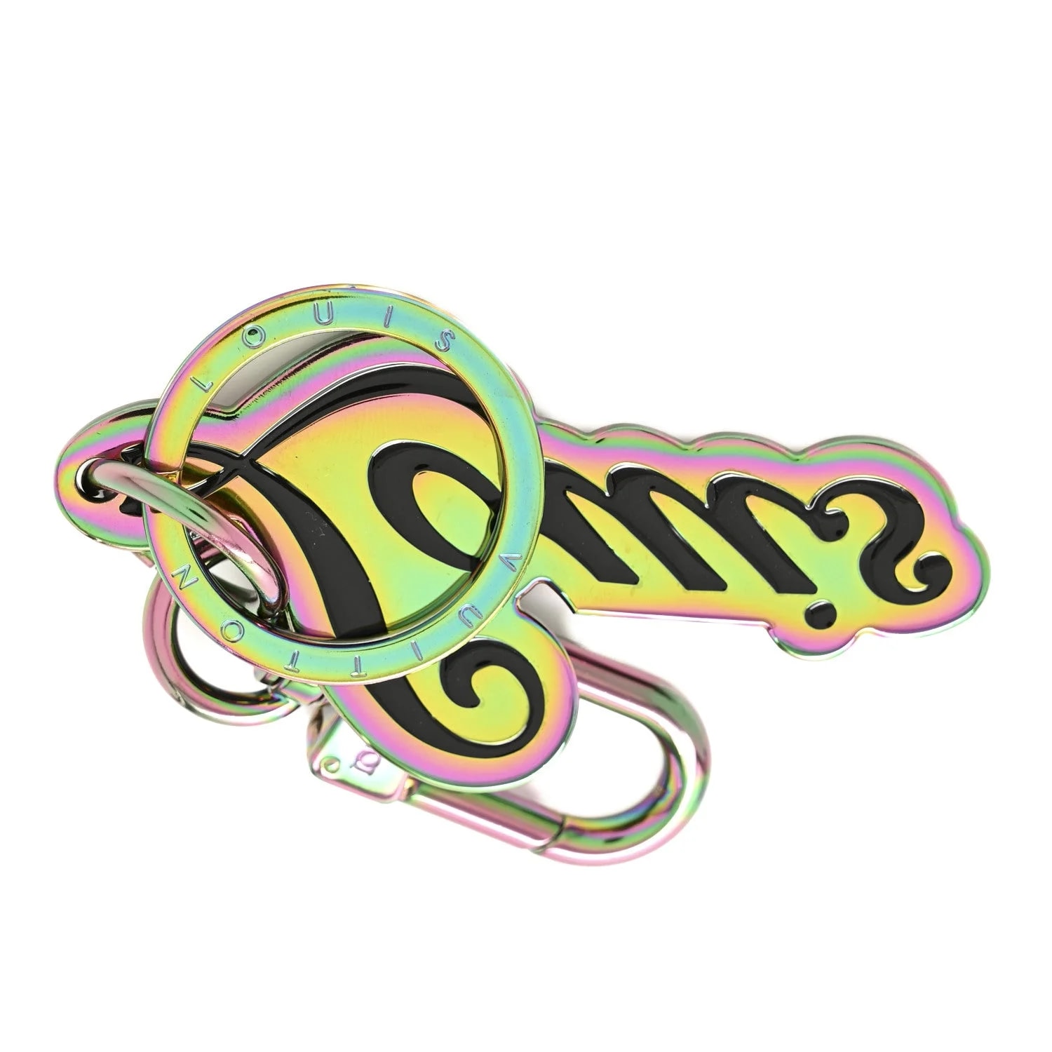 Metallic Porte Cles Louis Bag Charm Key Holder 3