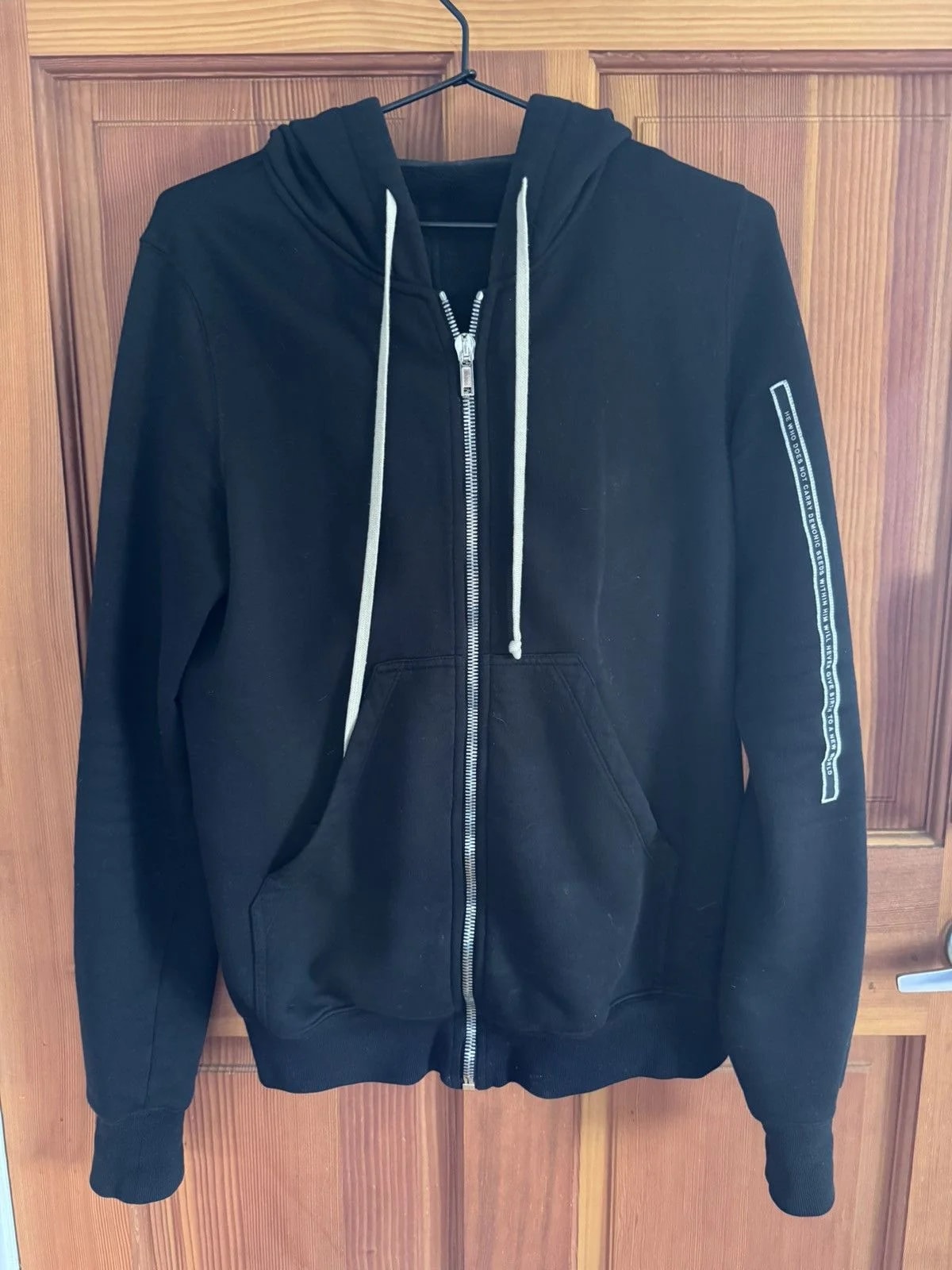 Zipped Hooded Sweatshirt/ Hoodie Rick Owens 2
