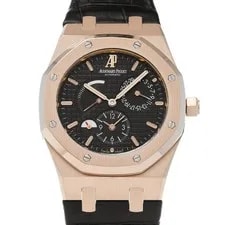 Audemars Piguet Royal Oak Dual Time 26120OR.OO.D002CR.01 Black Dial Pink #W141