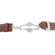 Panerai Leather Strap 22mm Brown ’s With SS Buckle 3
