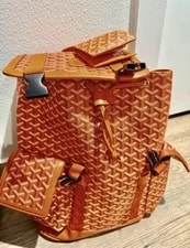 Goyard — Goyard Drawstring Backpack W/ , Adjustable Strap — Handbag — resale