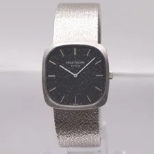 Patek Philippe Ellipse 28mm 18k White Gold Blue Sigma Dial 3566/1G 2