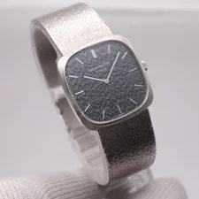 Patek Philippe Ellipse 28mm 18k White Gold Blue Sigma Dial 3566/1G 4