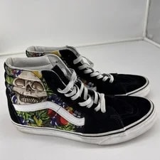 VANS — Vans Sk8 Hi Fruit Skull Skeleton Striped Shoe Sz M 9.5 /W 11 — Sneaker — resale