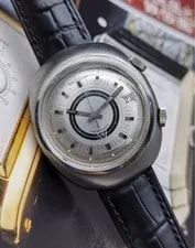 Jaeger-LeCoultre Memovox Date Alarm Antique Stainless Steel Automatic 2