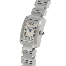 Cartier Tank W51008Q3 ( 2384) 25mm Stainless Steel Silver #WW4788 2