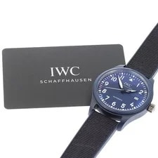 IWC — IWC Pilot Automatic Laureus Sport for Good IW328101 41mm Papers Blue — Watch — resale
