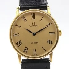 1970s Omega de Ville Cal.625 24mm Manual Winding Gold Dial JP Z271 3