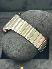 2025 Cartier Santos Blue Dial Large Size WSSA0071 Unworn Complete Set 4