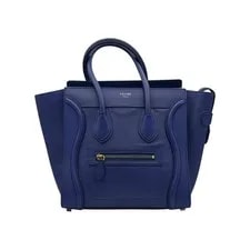 Celine Excellent Condition Luggage Drummed Calf From Jap 2