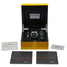 Panerai Ferrari FE00008 With 45mm Steel Case and Black Dial. Excellent Condit... 2