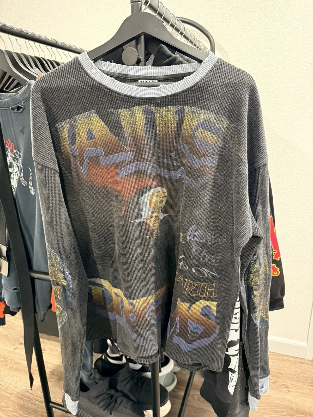 Vale Forever Wraith of Faith Thermal Long-sleeve — streetwear — resale
