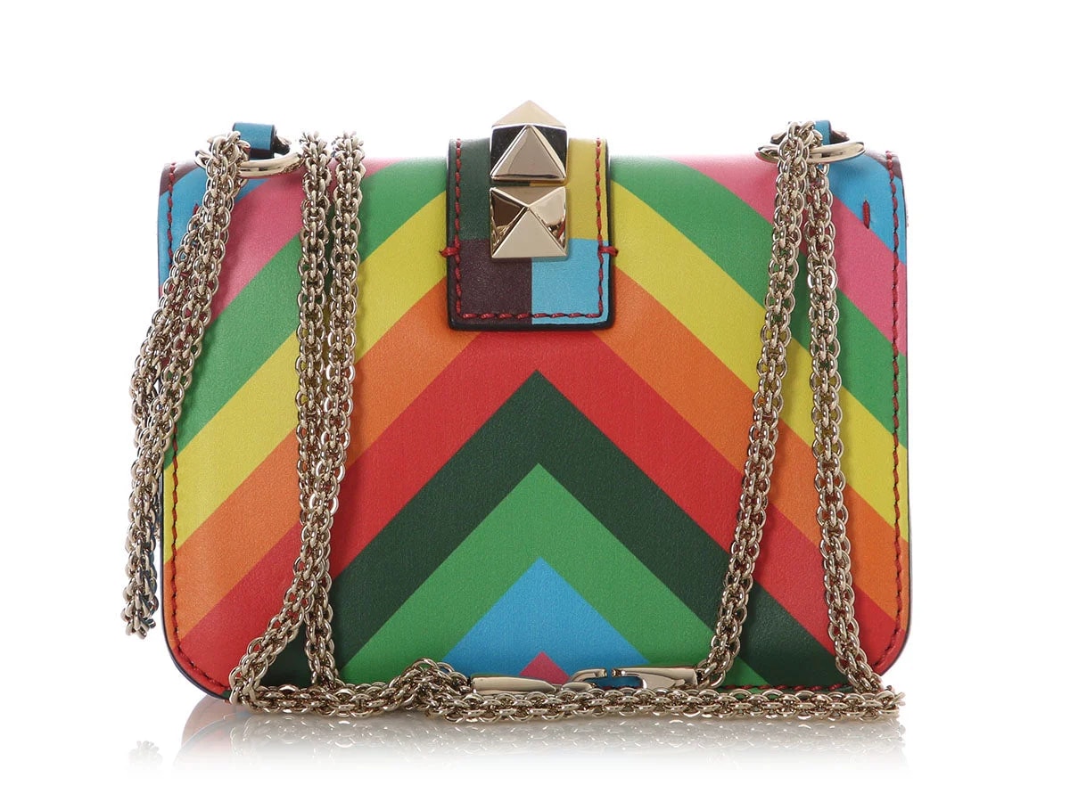 Valentino Mini Glam Lock Rockstud Flap 4
