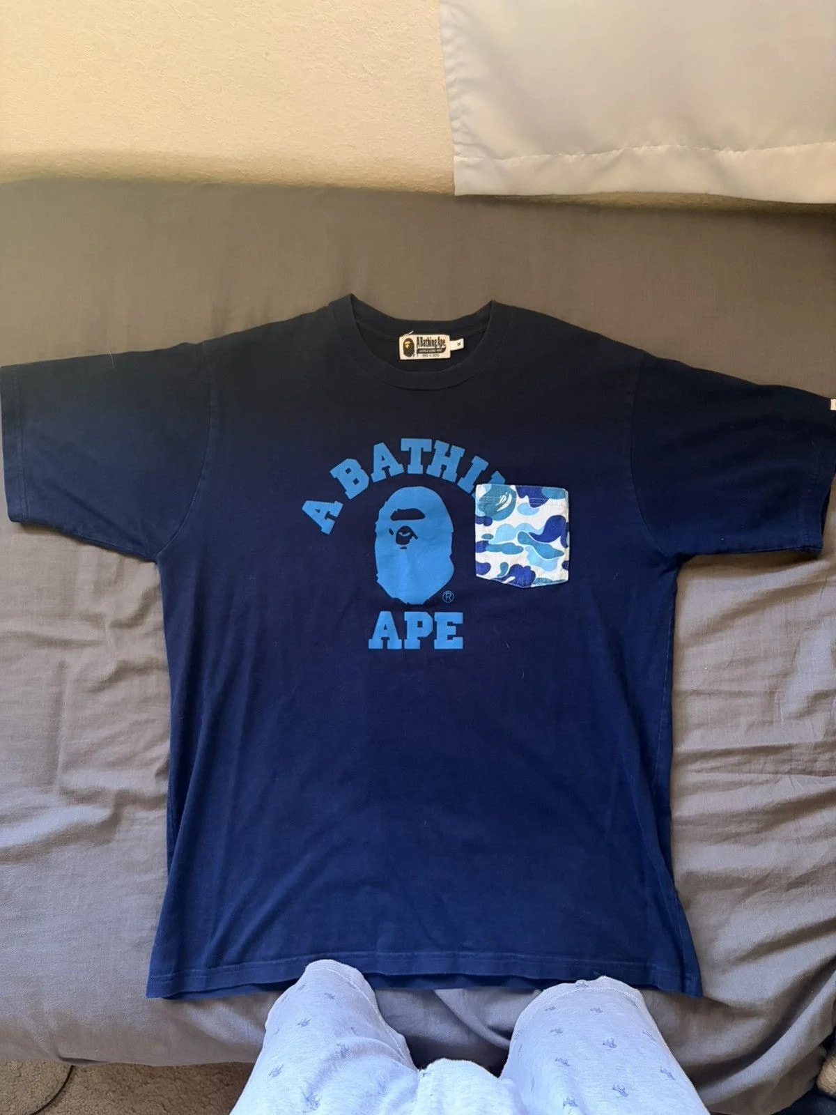 BAPE — Bape Pocket Camo Tee — streetwear — resale