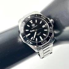 TAG Heuer Aquaracer WAY111A Black Dial Quartz Tested Works 2