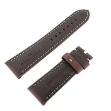 Panerai Leather Strap 24mm Brown Used for Buckle 2