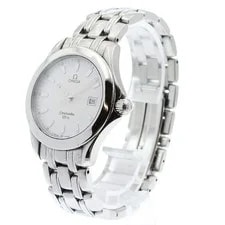 Omega Seamaster120 2511.21 Date White Dial Quartz Watch_910461 2