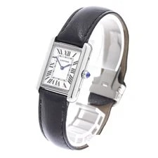Cartier Tank Solo SM WSTA0030 Silver Dial Quartz Watch_958816 2