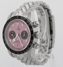2024 Papers Tudor Black Bay Chrono Pink Stainless Steel 41mm 79360N BOX 3
