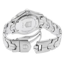 TAG Heuer Link WJF2111 39mm SS Silver Dial Automatic Date #C676 3