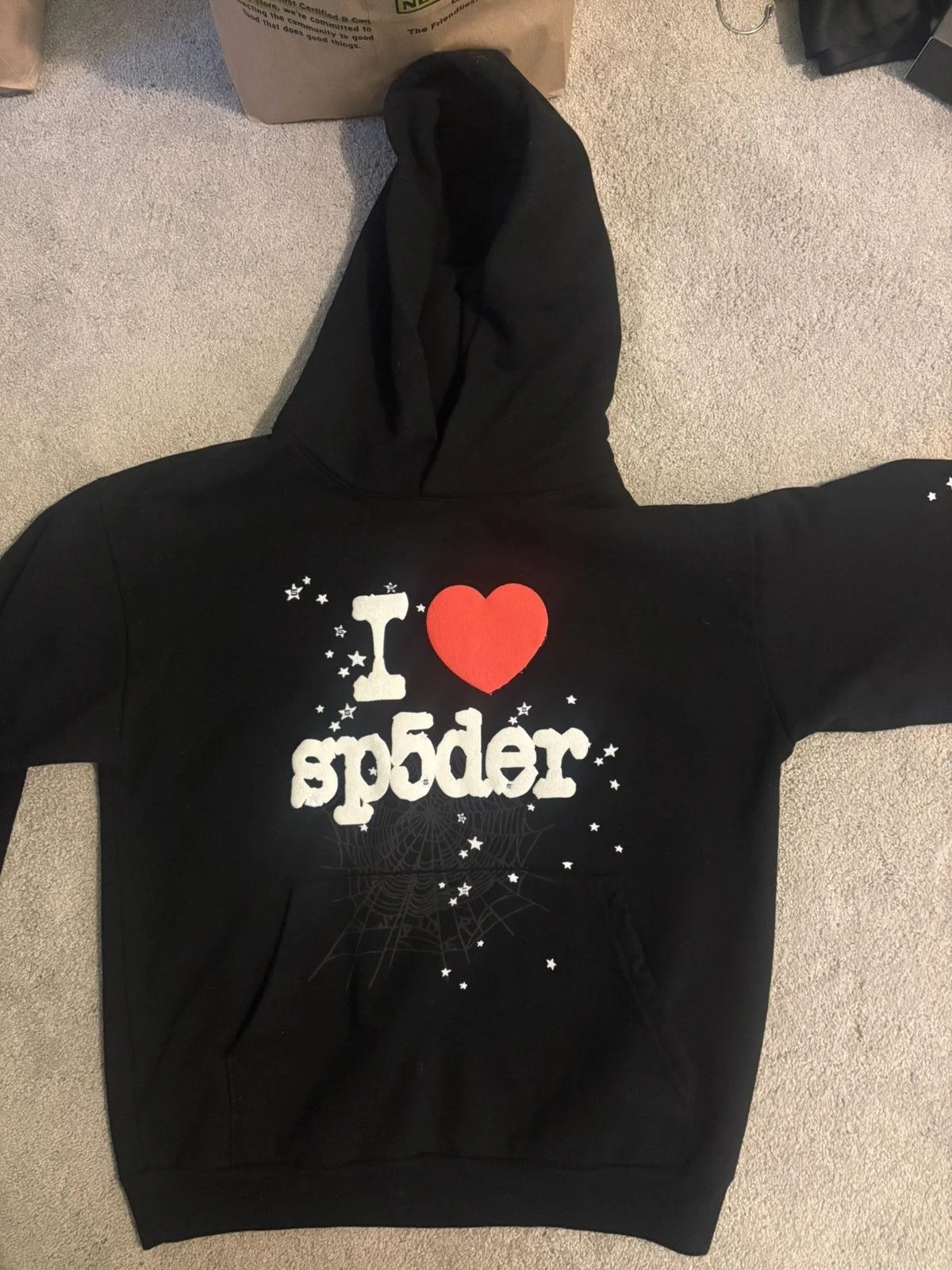 Sp5der — Souvenir sp5der Hoodie — streetwear — resale