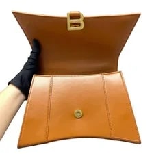 Balenciaga Hourglass Top Handle Medium Smooth (qy060526a2r) 4