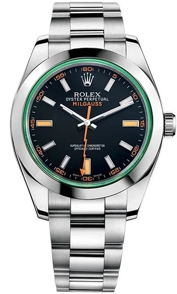 Worldofluxuryus — Rolex Milgauss Stainless Steel — Watch — resale