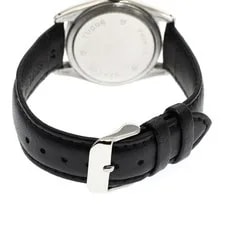 Tudor Prince Date 72034 31mm Ss/wg Black Dial Leather Strap Date #C435 4