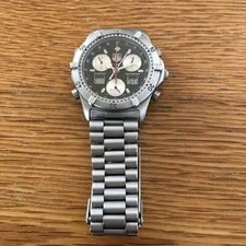 Heuer — TUG Heuer Quartz Chronograph Date 200m Black — Watch — resale