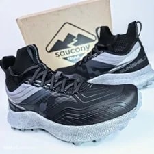 Saucony — Saucony US 12 Retro Run Shield Outdoor Endorphin Trail Mid — Sneaker — resale