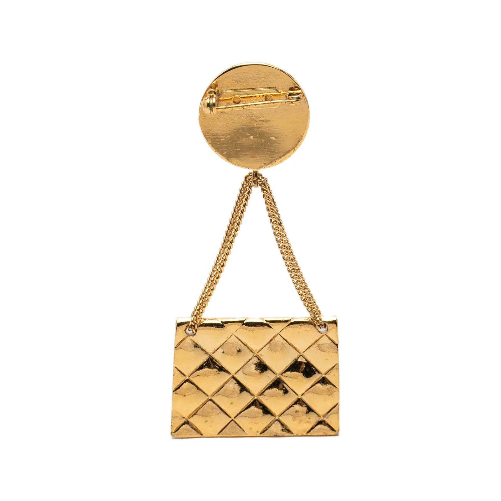 CC Flap Bag Medallion Brooch 2