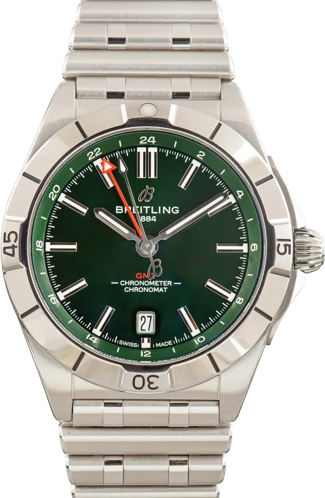 Breitling Chronomat GMT Green Dial 2