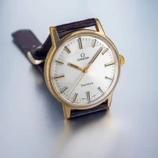 Omega Geneve Manual Winding Gold Plated 1970s 2