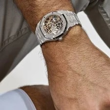 Audemars Piguet Royal Oak 15466BC.GG.1259BC.01 Double Balance Wheel Frosted 3