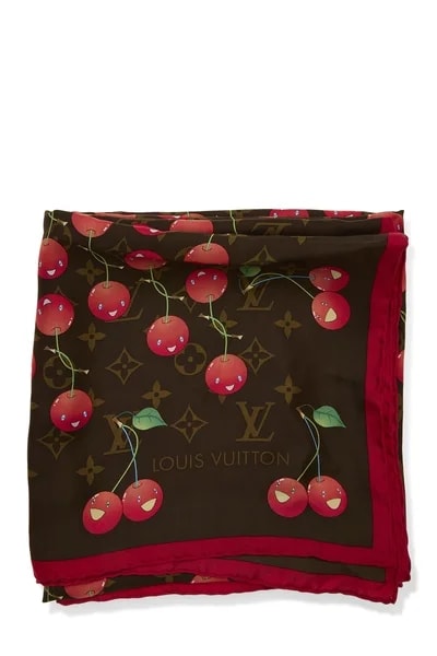 Takashi Murakami X Louis Vuitton Scarf 2