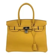 Hermès — Hermes Birkin 30 Y Stamp Ambre Hardware #OK267 — Handbag — resale