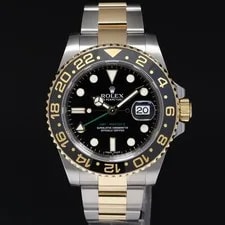 Rolex GMT-Master 2 Ceramic 116713 Black Two Tone Yellow Gold Steel Gold 2