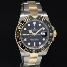 Rolex GMT-Master 2 Ceramic 116713 Black Two Tone Yellow Gold Steel Gold 3
