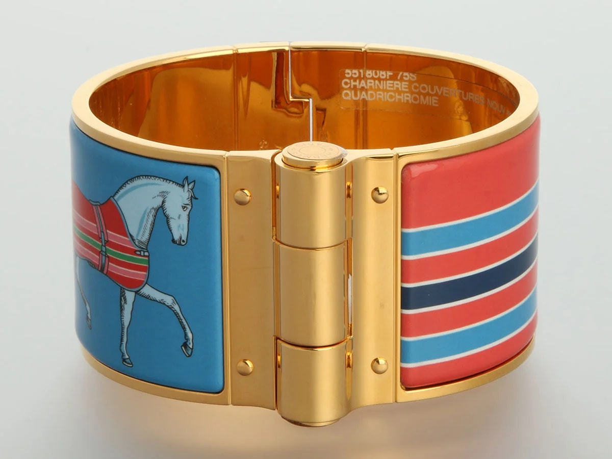 Hermès Extra Wide Couvertures Charnière 2