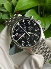 IWC Pilot Chronograph IW377710 Black Dial 43mm Automatic 4